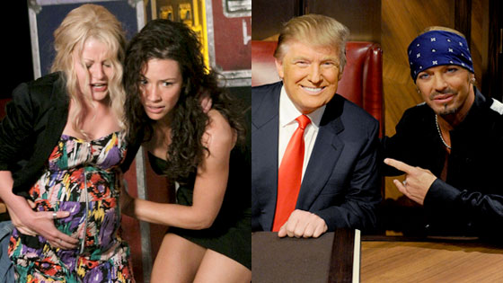 Lost, Emilie de Ravin, Evangline Lilly, Celebrity Apprentice, Donald Trump, Brett Michaels Lost, Emilie de Ravin, Evangline Lilly, Celebrity Apprentice, Donald Trump, Brett Michaels